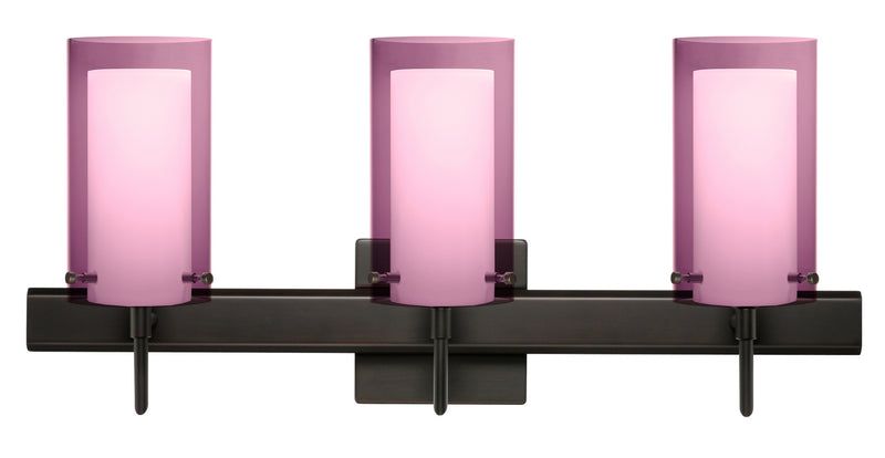 Besa 3SW-A44007-BR-SQ Wall Sconce, Bronze