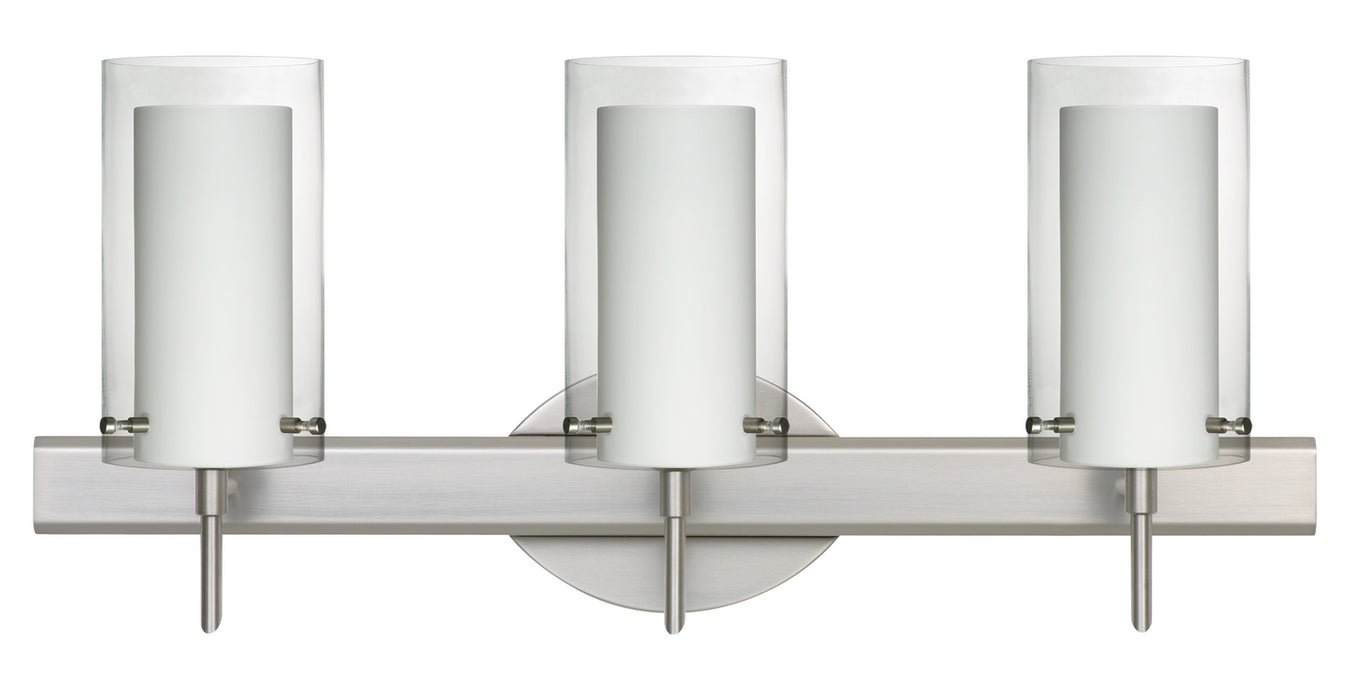 Besa 3SW-C44007-SN Wall Sconce, Satin Nickel