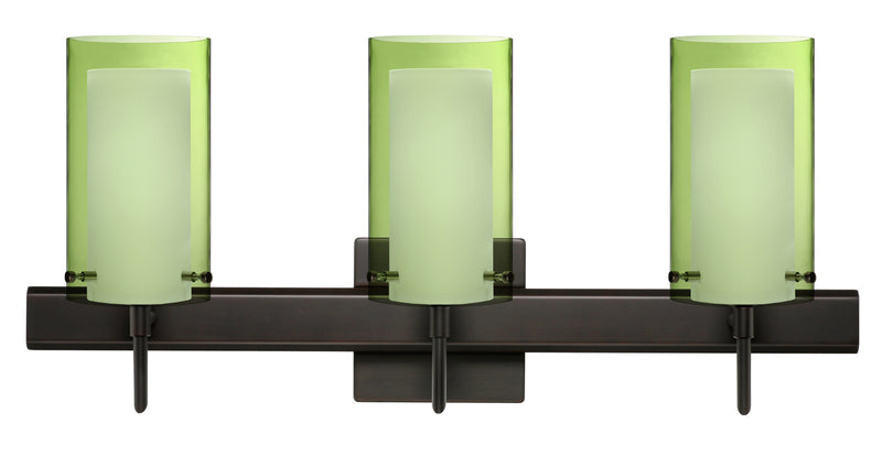 Besa 3SW-L44007-BR-SQ Wall Sconce, Bronze