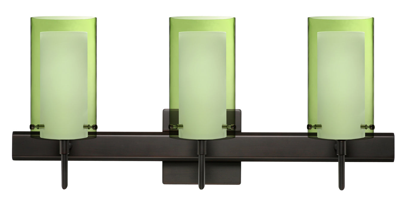 Besa 3SW-L44007-BR-SQ Wall Sconce, Bronze