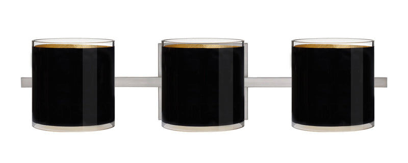 Besa 3WS-7180GF-SN Wall Sconce, Satin Nickel
