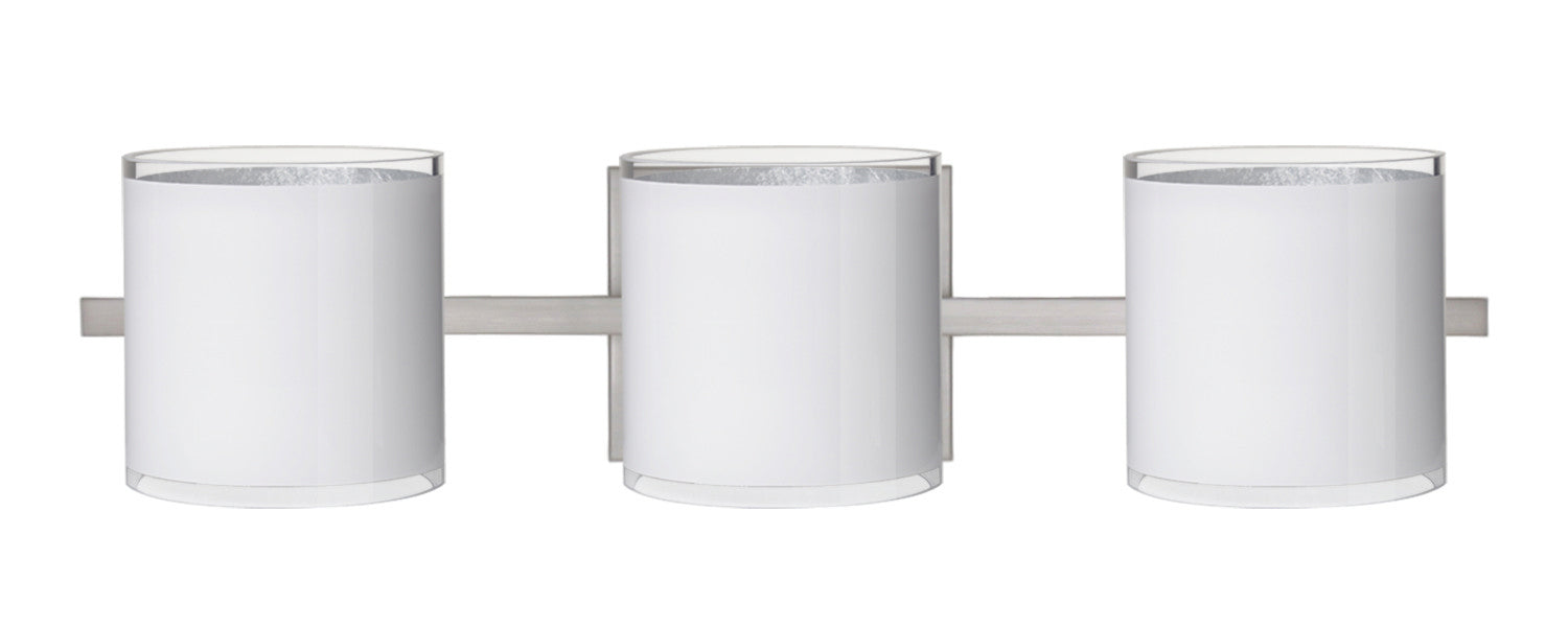 Besa 3WS-7180SF-SN Wall Sconce, Satin Nickel
