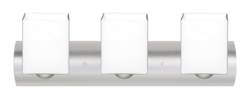Besa 3WZ-449807-LED-SN Wall Sconce, Satin Nickel
