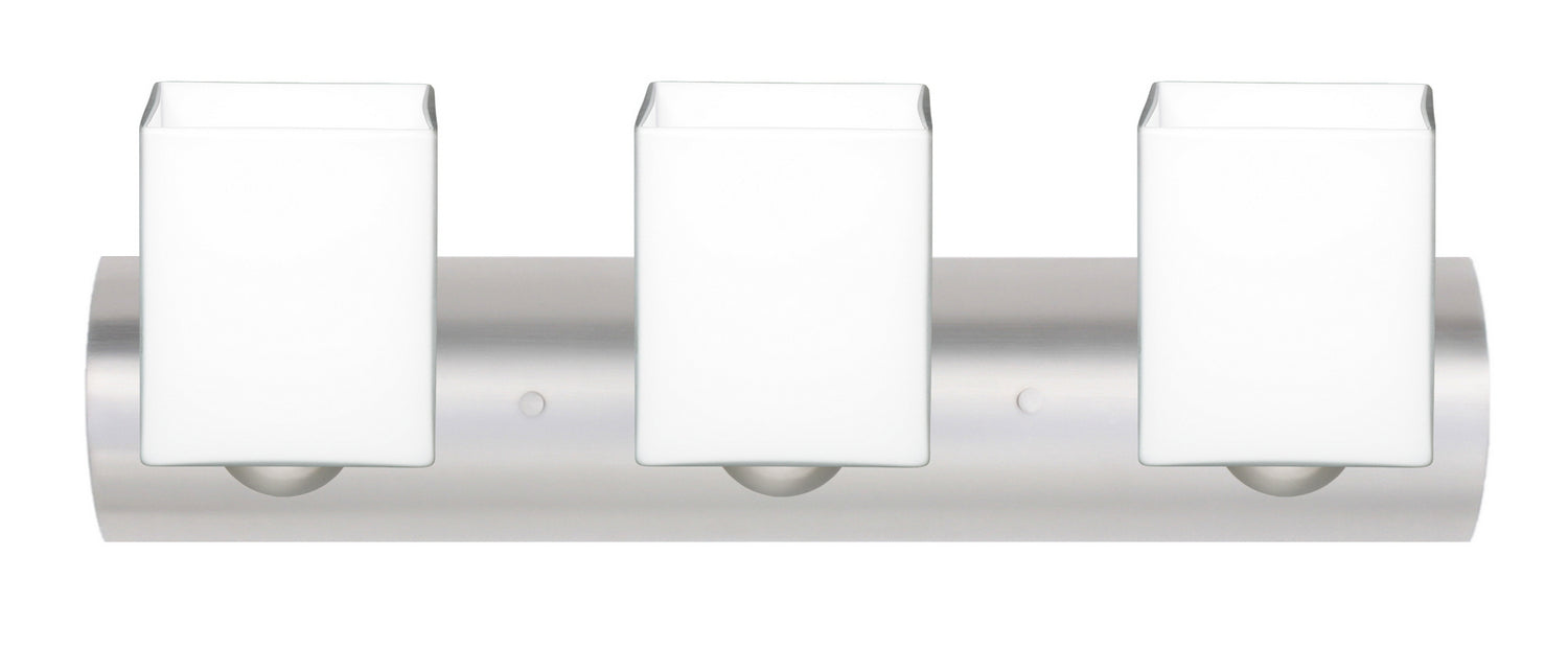 Besa 3WZ-449807-LED-SN Wall Sconce, Satin Nickel