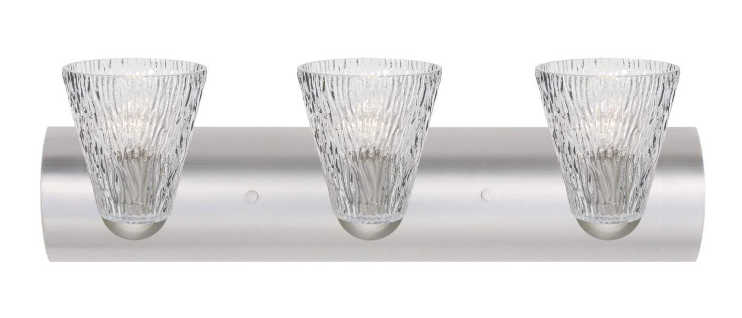 Besa 3WZ-NICO5CL-SN Vanity, Satin Nickel
