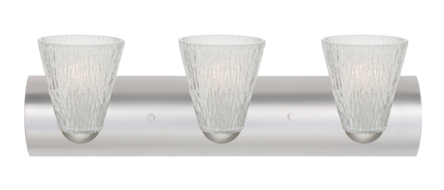 Besa 3WZ-NICO5GL-LED-SN Vanity, Satin Nickel