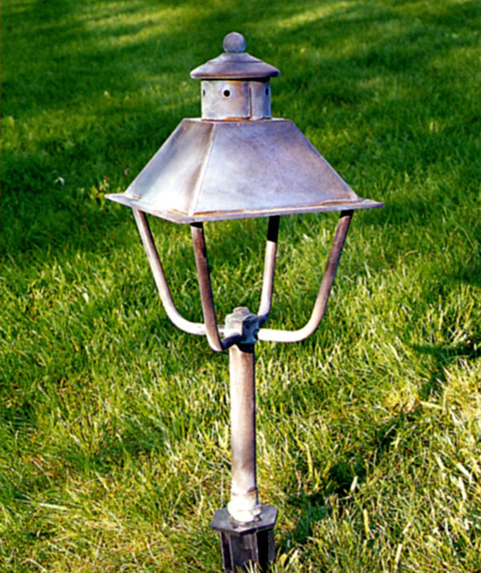 Genie House 91506VG One Light Path Light, Verdi Green