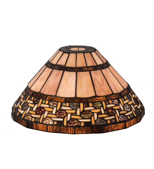 Meyda Tiffany 133262 Shade, Red Rust,Custom
