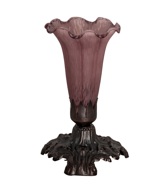 Meyda Tiffany 13502 One Light Accent Lamp, Mahogany Bronze