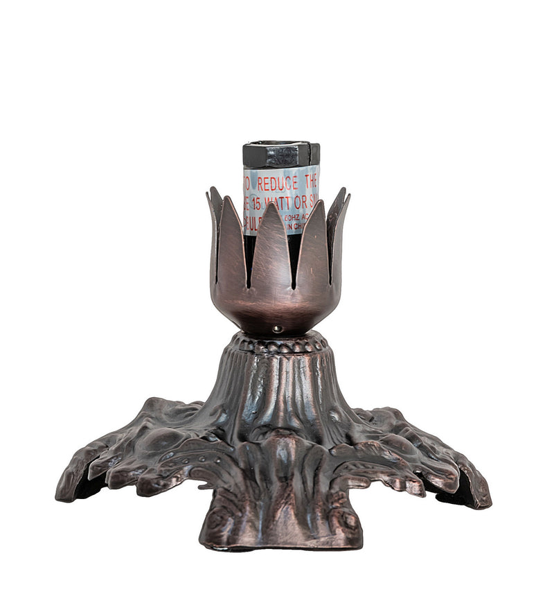 Meyda Tiffany 13502 One Light Accent Lamp, Mahogany Bronze