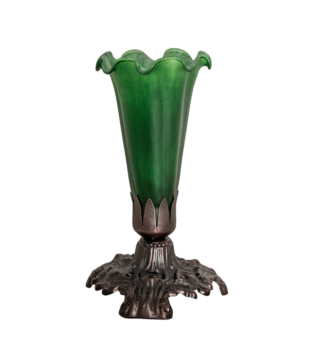Meyda Tiffany 13818 One Light Accent Lamp, Mahogany Bronze