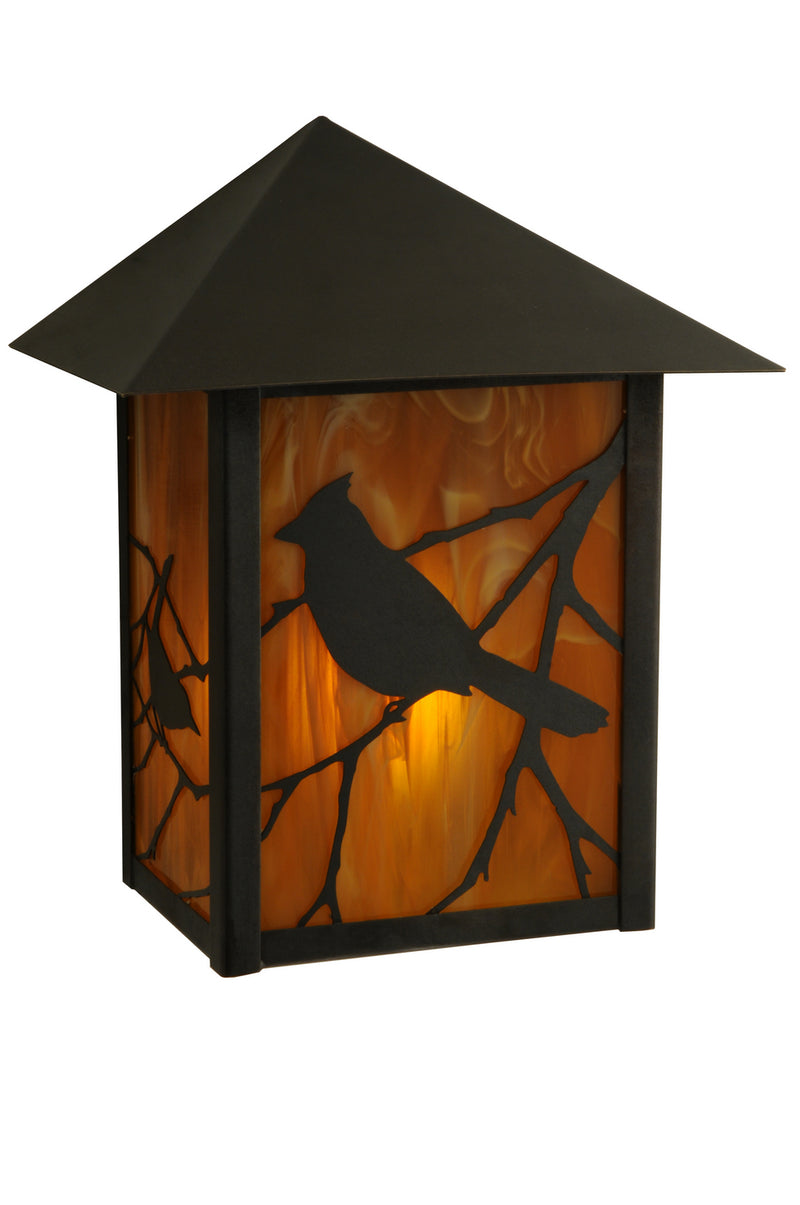 Meyda Tiffany 141242 One Light Wall Sconce, Sandblasted Inside