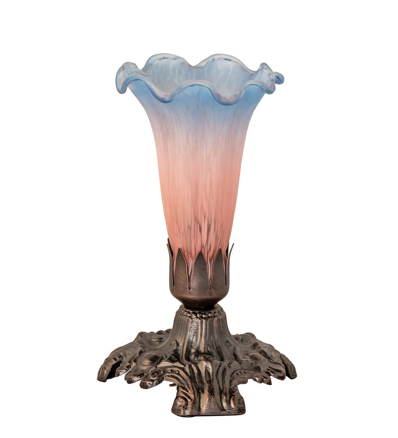 Meyda Tiffany 14321 One Light Mini Lamp, Mahogany Bronze