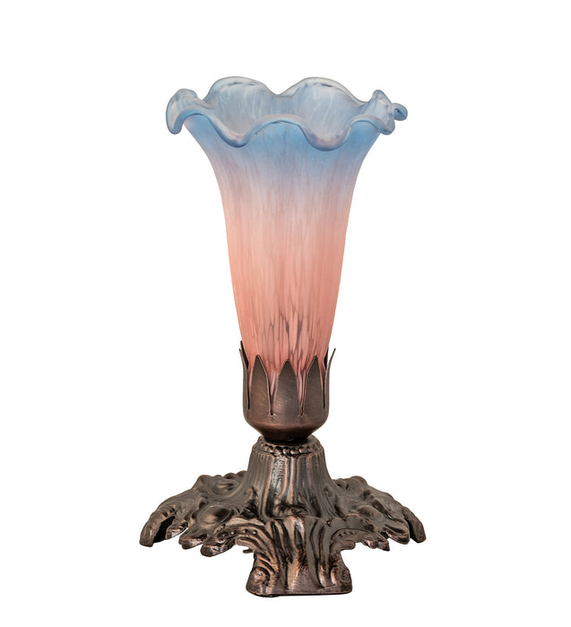 Meyda Tiffany 14321 One Light Mini Lamp, Mahogany Bronze