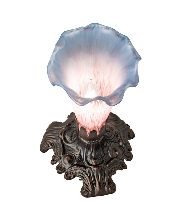 Meyda Tiffany 14321 One Light Mini Lamp, Mahogany Bronze