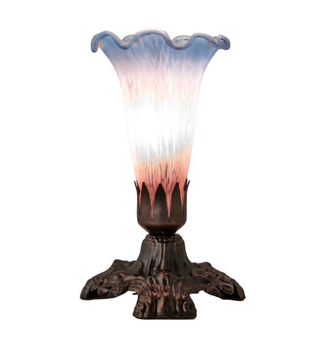 Meyda Tiffany 14321 One Light Mini Lamp, Mahogany Bronze