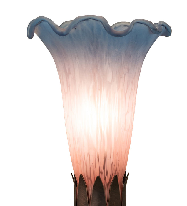Meyda Tiffany 14321 One Light Mini Lamp, Mahogany Bronze