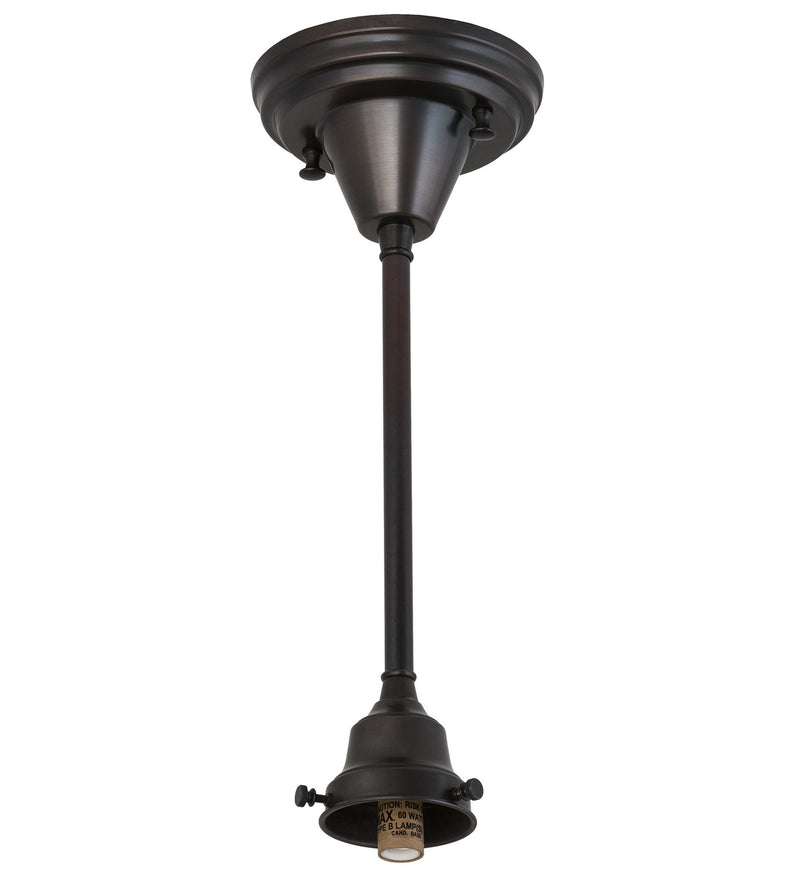 Meyda Tiffany 173524 One Light Pendant, Craftsman Brown