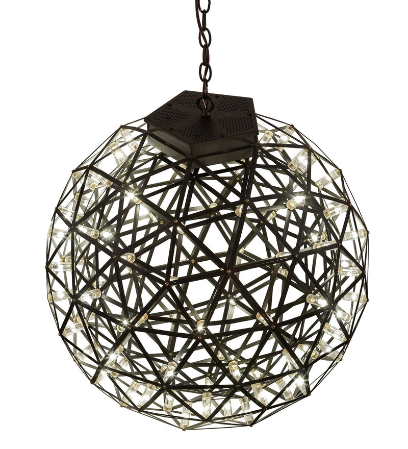 Meyda Tiffany 176275 87 Light Pendant, Oil Rubbed Bronze