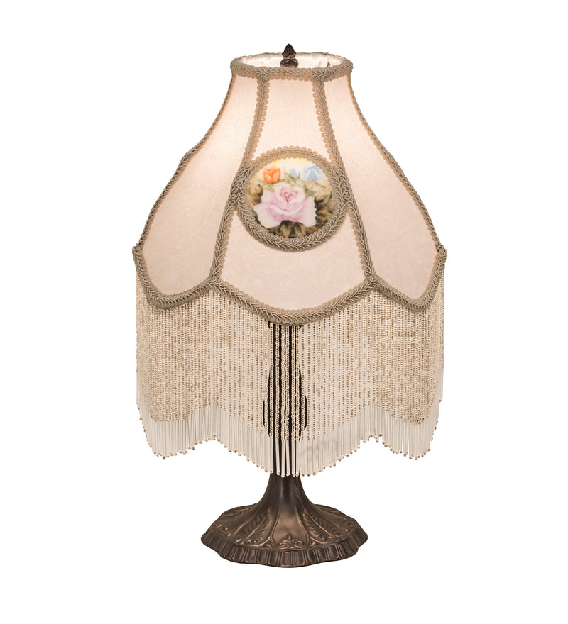 Meyda Tiffany 18092 Four Light Table Lamp, Antique
