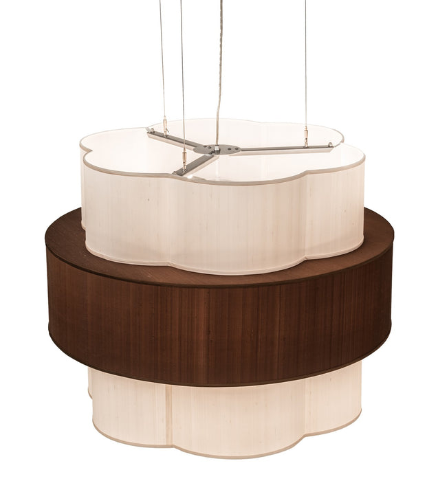 Meyda Tiffany 191364 Nine Light Pendant, Nickel