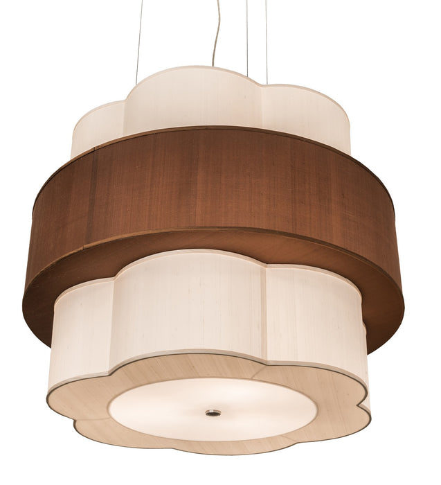 Meyda Tiffany 191364 Nine Light Pendant, Nickel