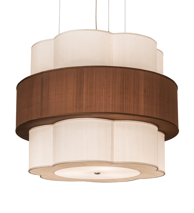 Meyda Tiffany 191364 Nine Light Pendant, Nickel