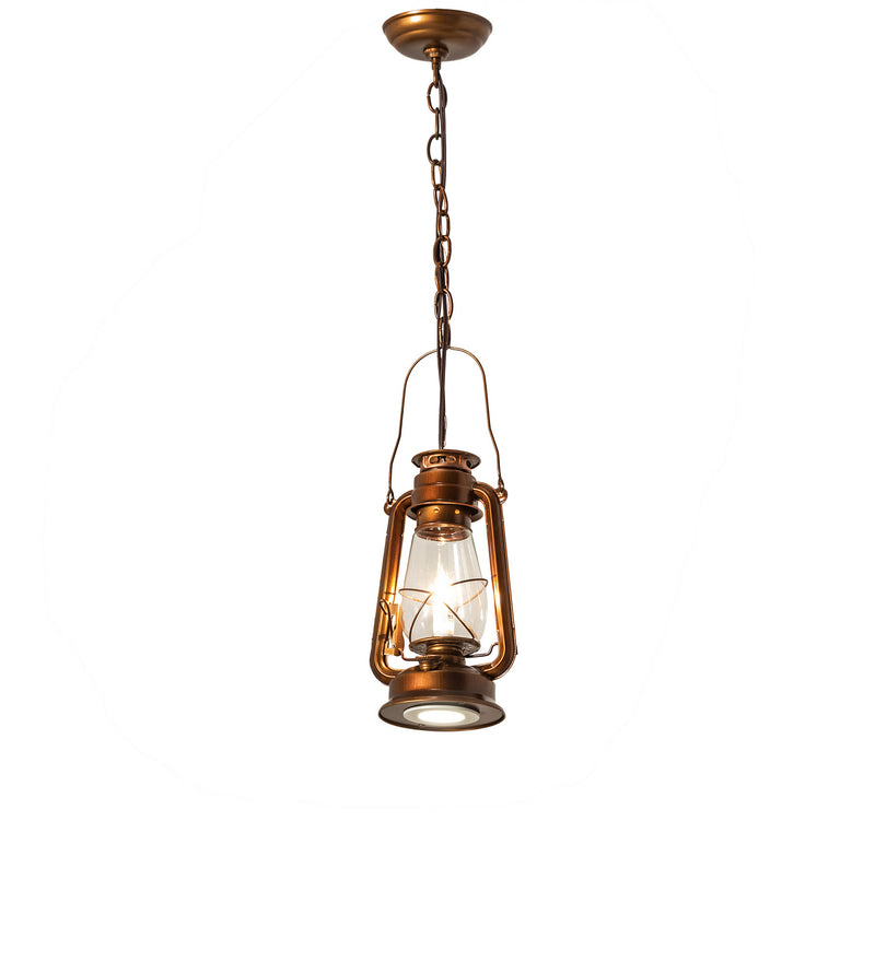Meyda Tiffany 191516 One Light Mini Pendant, Vintage Copper