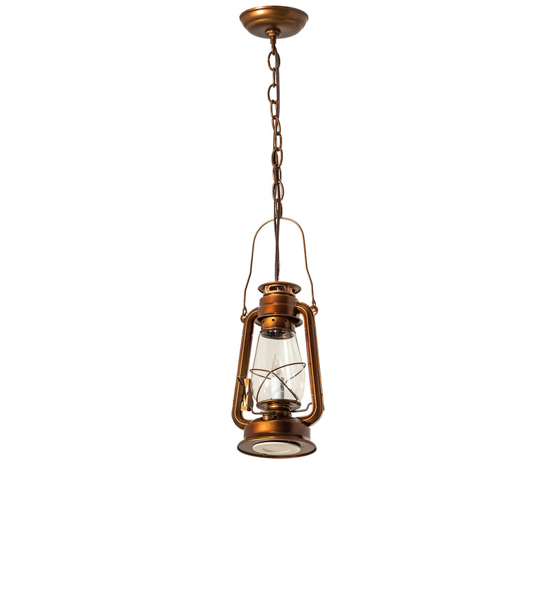 Meyda Tiffany 191516 One Light Mini Pendant, Vintage Copper
