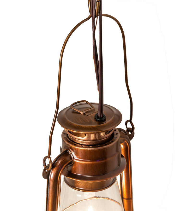 Meyda Tiffany 191516 One Light Mini Pendant, Vintage Copper