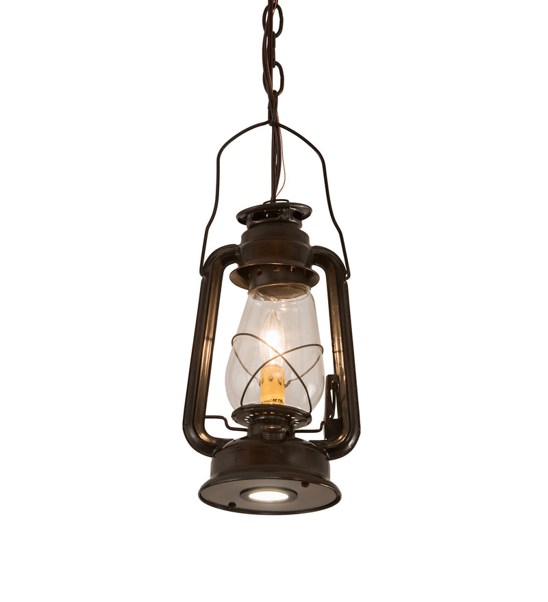 Meyda Tiffany 191516 One Light Mini Pendant, Vintage Copper