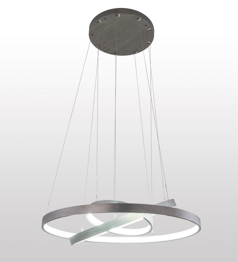 Meyda Tiffany 191882 LED Pendant, Matte Clear