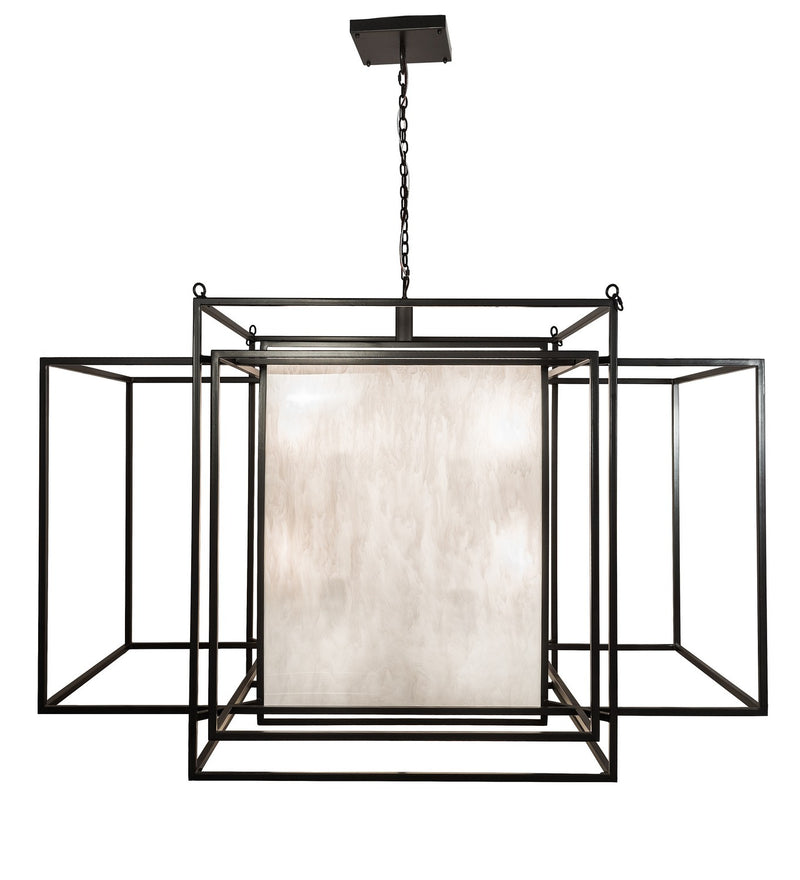 Meyda Tiffany 192699 32 Light Oblong Pendant, Timeless Bronze