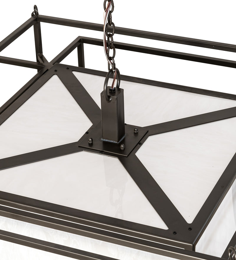 Meyda Tiffany 192699 32 Light Oblong Pendant, Timeless Bronze