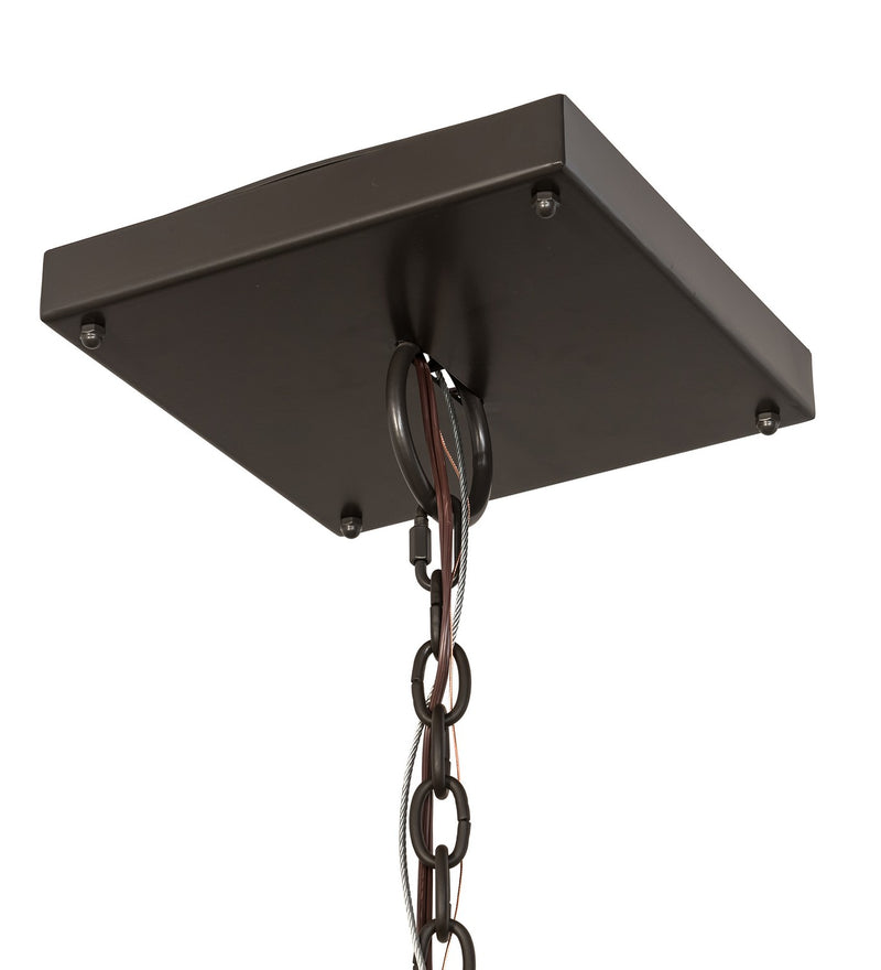 Meyda Tiffany 192699 32 Light Oblong Pendant, Timeless Bronze