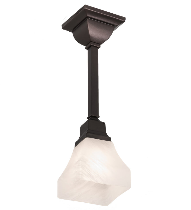 Meyda Tiffany 192961 One Light Pendant, Mahogany Bronze