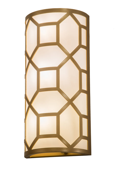 Meyda Tiffany 193033 Three Light Wall Sconce, Goldtastic