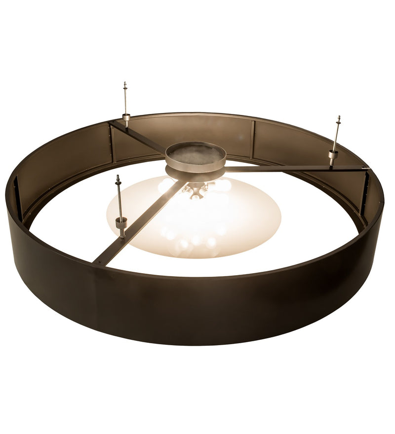 Meyda Tiffany 193395 12 Light Pendant, Timeless Bronze & Nickel
