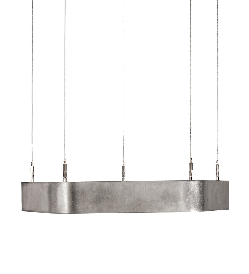 Meyda Tiffany 193452 LED Pendant, Sparkle Silver