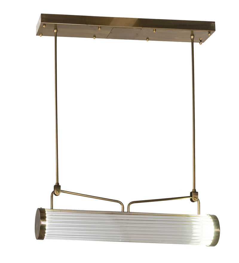 Meyda Tiffany 193559 LED Pendant, Brass