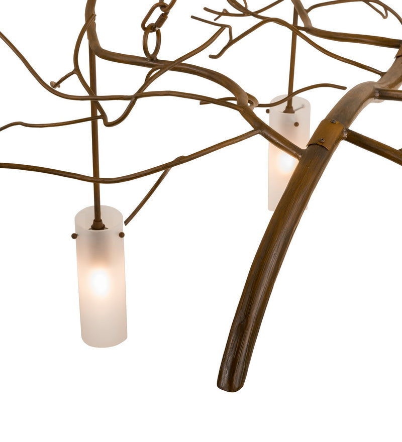 Meyda Tiffany 194362 Five Light Chandelier, Rustic Iron
