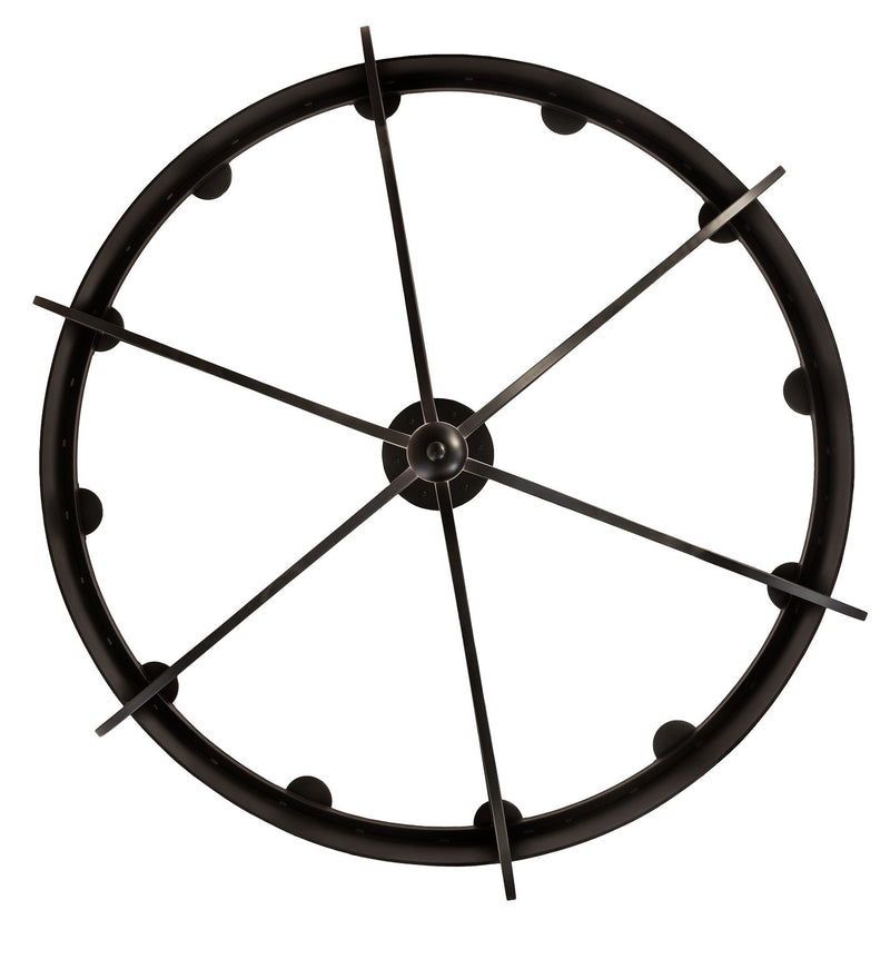 Meyda Tiffany 195314 12 Light Chandelier, Blackwash