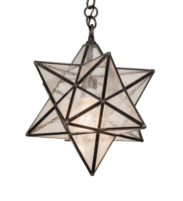 Meyda Tiffany 196886 One Light Pendant, Craftsman Brown