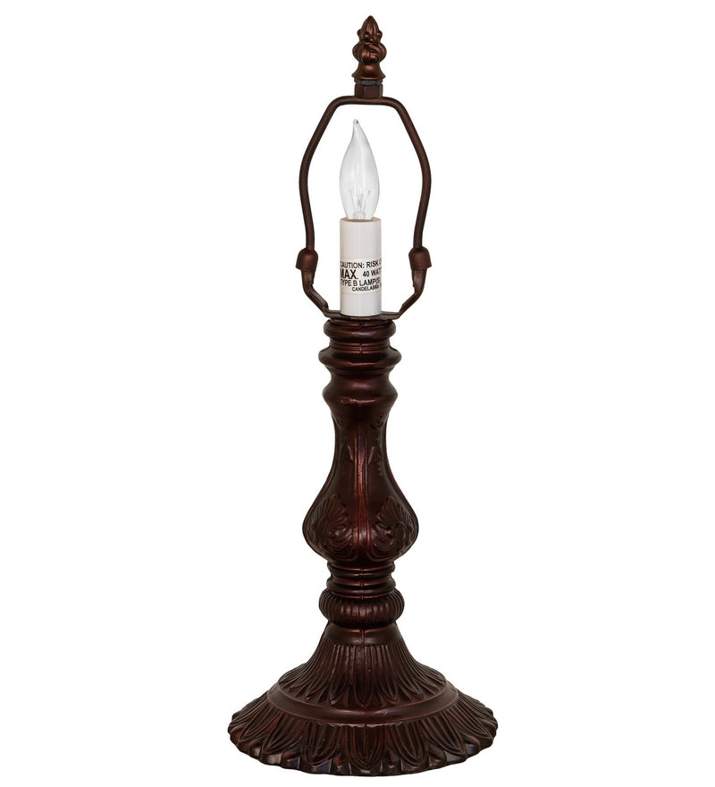 Meyda Tiffany 196896 One Light Mini Lamp, Brushed Nickel