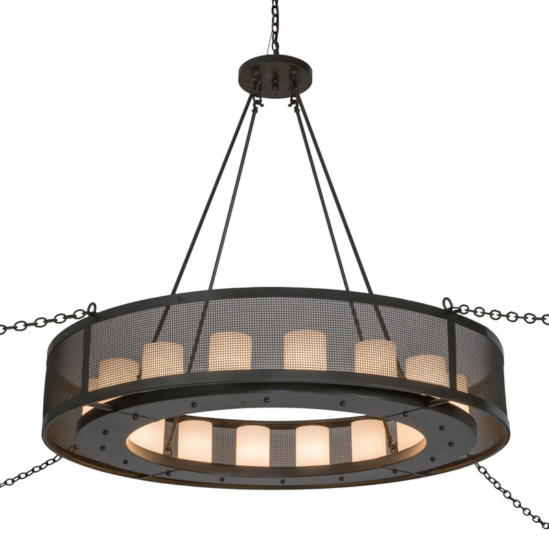 Meyda Tiffany 197721 16 Light Chandelier, Timeless Bronze