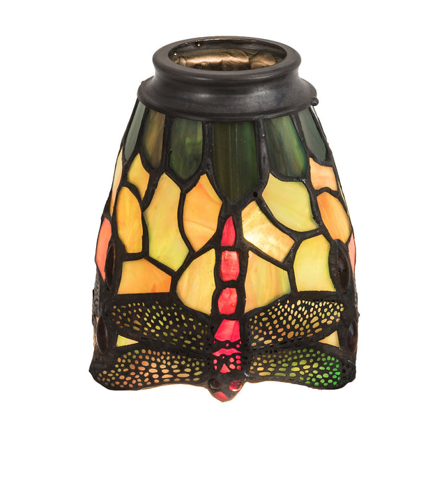 Meyda Tiffany 27473 Shade, Orange Flamer Green Red