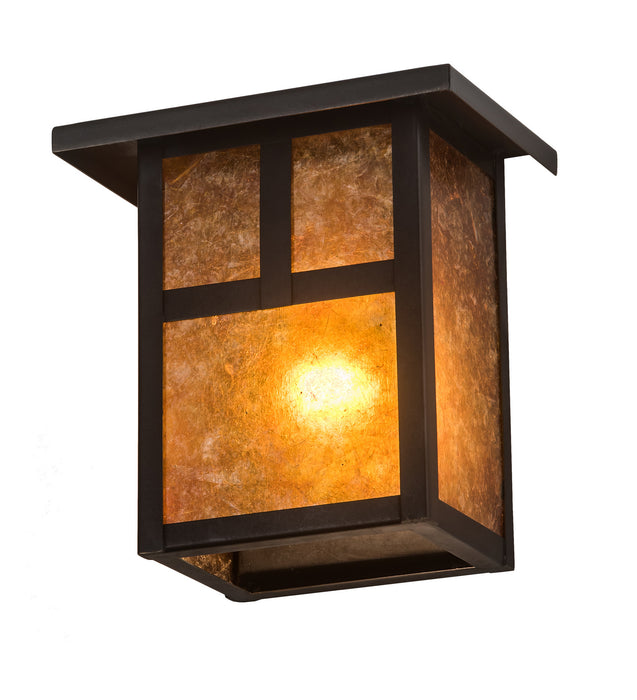 Meyda Tiffany 89802 One Light Wall Sconce, Craftsman Brown