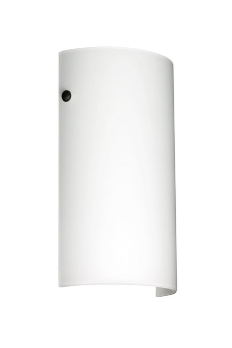 Besa 704207-LED-BK Wall Sconce, Black