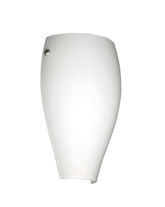 Besa 704307-LED-PN Wall Sconce, Polished Nickel