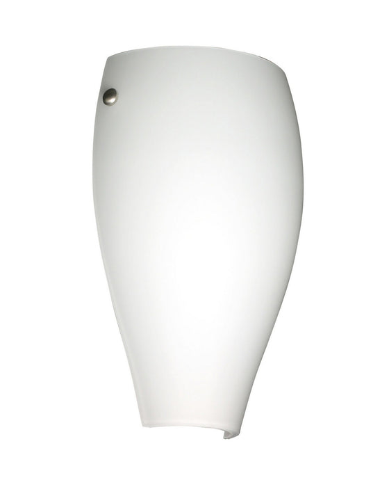 Besa 704307-LED-SN Wall Sconce, Satin Nickel
